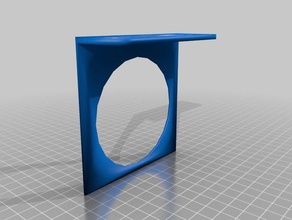 hair dryer holder bathroom 3d print model - Mito3D