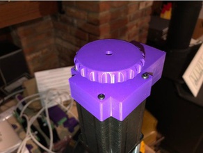 jog knob - 025 keyed shaft parts dial 3d print model - Mito3D