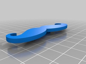 Schnurrbart - Zubehör 3dyug 3d print model - Mito3D