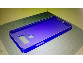 lg couvercle de g6 téléphone mobile le 3d print model - Mito3D