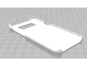 s8 simple case mobile phone 3d print model - Mito3D