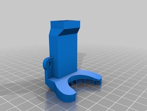 prusa mk3 style fan duct hypercube evolution 3d printer parts 3d print model - Mito3D