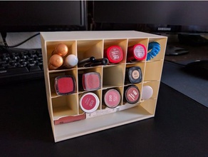 lipstick holder containers bathroom makeup organization storage 3d print model - Mito3D