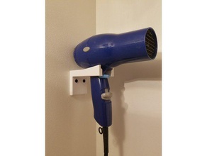 secador de cabelo titular da revlon vidal sassoon casa banho 3d print model - Mito3D