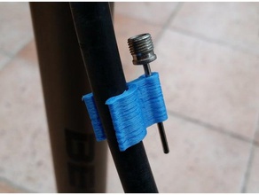 pump needle adapter holder sport & outdoors foot 3d print model - Mito3D