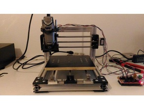 alu cnc - remix Werkzeugmaschinen cnc-Maschine cnc-router 3d print model - Mito3D