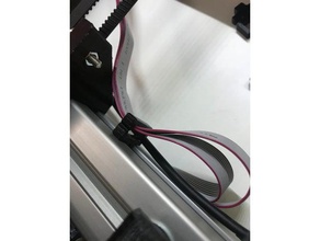 3030 aluminiumprofile twist-in cable filament clip 3d printing holder haribo 3d print model - Mito3D
