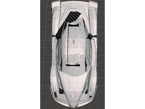 ferrari fxx titular de un lápiz La impresión en 3d modelo coche supercar 3d print model - Mito3D