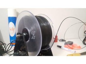 filament holder - 52 8 3d printer accessories guide spool 3d print model - Mito3D