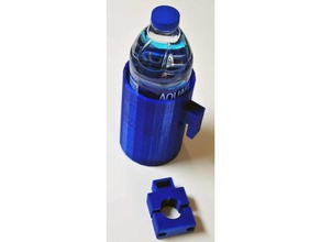 walker wheel chair bottle holder organization water wheelchair 3d print model - Mito3D