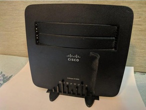 Cisco x1000 dikey stand yönlendirici monoprice mini seçin standı 3d print model - Mito3D
