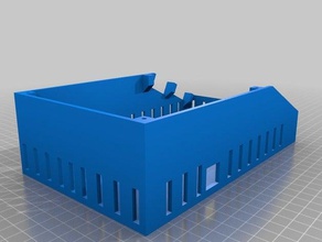 mks-box 120-mm-Lüfter klein 3d-drucken montieren lcd mks gen 14 tft32 3d print model - Mito3D
