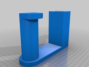 pegasus filament spool 3d printer accessories filament-spool holder 3d print model - Mito3D
