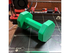 kids dumbbell toys & games play workout 3d print model - Mito3D