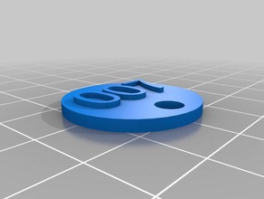 keychain-2 Schlüsselanhänger 3d print model - Mito3D