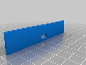 badge credit card size holder office 3d print model - Mito3D