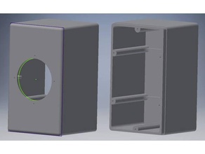 Lautsprecher-box hivi b3n, andere vielleicht audio 3 incch hifi Lautsprecher - Lautsprecher-Gehäuse 3d print model - Mito3D