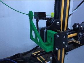 filament guide cr-10s 3d printer accessories cr10s sensor support 3d print model - Mito3D