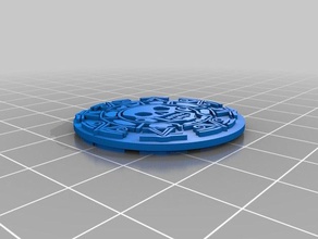 piccoli pirati moneta 3d print model - Mito3D