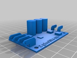 picoups-100 mock up electronics 3d print model - Mito3D