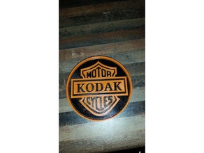 bar shield coaster kitchen & dining beer drink holder personalized 3d print model - Mito3D