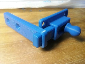 petit cabinet de verrouillage le bricolage loquet 3d print model - Mito3D