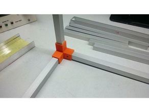 fixação de perfil alumínio A impressão 3d 3d print model - Mito3D