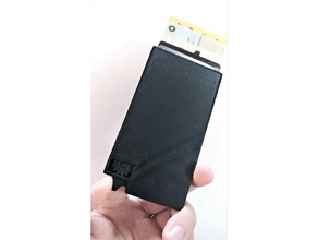 ressort slim wallet carte de titulaire la l'éjecteur printemps porte-monnaie 3d print model - Mito3D