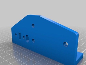 acro système renforcé jambes remplacer fragile acrylique pièces l'acro coupeur de laser openbuilds 3d print model - Mito3D