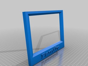 5x7 do frame da foto A impressão 3d 3d print model - Mito3D