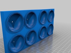 molde para sorrentinos Küche und Esszimmer masa pasta 3d print model - Mito3D