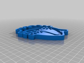 organo umano cookie cutter biologia 3d print model - Mito3D