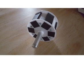permanent magnet motor generator rotor hobby pulse 3d print model - Mito3D