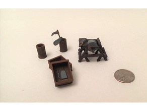 miniatura portátil mó brinquedos & games dnd em prop masmorras e dragões medieval miniaturas de 28mm openforge pathfinder rpg tampo mesa jogos 3d print model - Mito3D