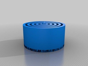 schwindlig wird Kunst 3d print model - Mito3D