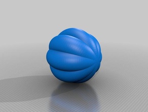 puff- puff ball art 3d print model - Mito3D