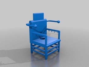 fun chair decor 3d print model - Mito3D