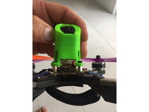 impulserc helix pod suit tramp axii antenna 3d printing drone racing impulse rc alien 3d print model - Mito3D