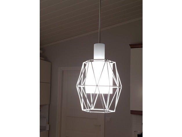 lampshade e27 kitchen & dining lamp 3D print model - Mito3D