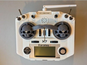 sabit taranis x7 rotor isyan gimbal koruyucu q hobi quadcopter verici 3d print model - Mito3D
