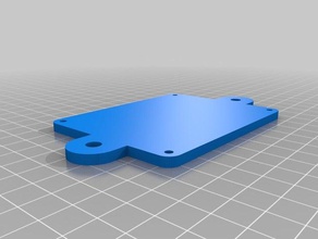 support de carte eleksmaker mana 3 axes cnc & laser les pièces rechange 3d print model - Mito3D