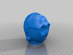 nicht die Droiden Sie suchen Skulpturen c3po droid Kopf low-poly kein support star wars 3d print model - Mito3D