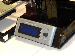 tronxy x3 lcd de 2004 tampa rampas Impressora 3d peças 3d print model - Mito3D