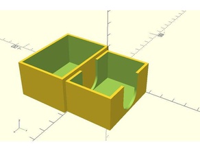 box playing cards toy & game accessories customizeable gamecard openscad 3d print model - Mito3D