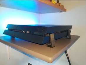 piede ps4 grasso video giochi playstation 4 stand 3d print model - Mito3D