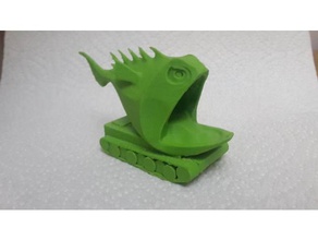 fishtank las esculturas de pescado tanque 3d print model - Mito3D