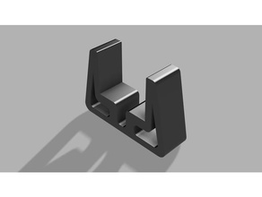 ps4 slim soporte vertical juegos de video playstation 4 sony pie apoyo 3d print model - Mito3D