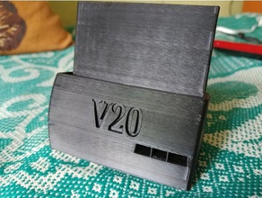 lg v20 Lautsprecher-Ausschnitt Handy 3d print model - Mito3D