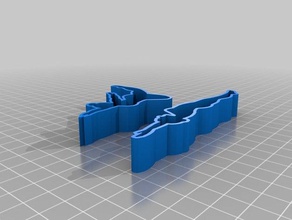 moldes galleta nadadoras 3d printing 3d print model - Mito3D