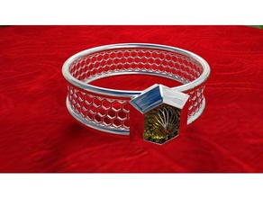 bee ring rings 3d print model - Mito3D